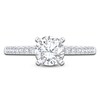 Thumbnail Image 3 of Diamond Engagement Ring 1 ct tw Round Platinum