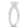 Thumbnail Image 2 of Diamond Engagement Ring 1-1/8 ct tw Round 14K White Gold