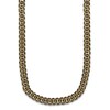 Thumbnail Image 1 of Men's Brown Diamond Curb Chain Necklace 3 ct tw 10K Yellow Gold 20"