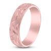 Thumbnail Image 2 of Men's Scroll Wedding Band 14K Rose Gold 7mm