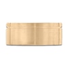 Thumbnail Image 3 of Men's Machine-Cut Wedding Band 14K Yellow Gold 9mm