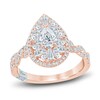 Thumbnail Image 1 of Pnina Tornai Princess, Marquise, Round & Baguette-Cut Diamond Engagement Ring 1-1/2 ct tw 14K Rose Gold