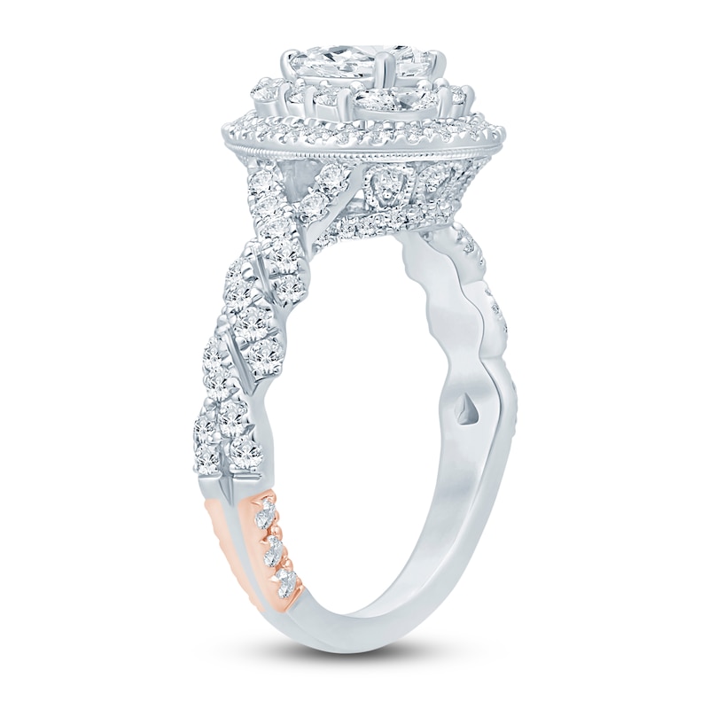 Main Image 2 of Pnina Tornai Pear, Marquise & Round-Cut Diamond Engagement Ring 1-3/8 ct tw 14K White Gold