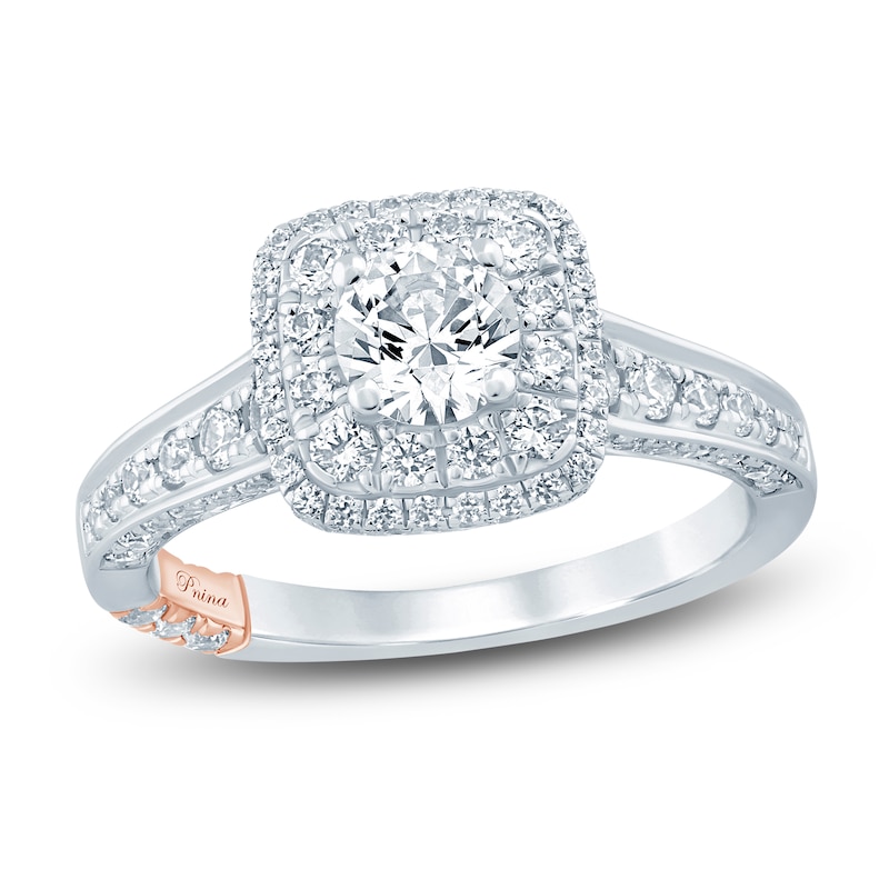 Pnina Tornai Diamond Engagement Ring 1-1/4 ct tw 14K White Gold
