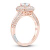 Thumbnail Image 2 of Pnina Tornai Round Diamond Engagement Ring 1-1/4 ct tw 14K Rose Gold