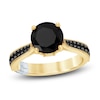 Thumbnail Image 0 of Pnina Tornai Black Diamond Engagement Ring 3-3/8 ct tw 14K Yellow Gold