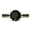 Thumbnail Image 3 of Pnina Tornai Black Diamond Engagement Ring 3-3/8 ct tw 14K Yellow Gold