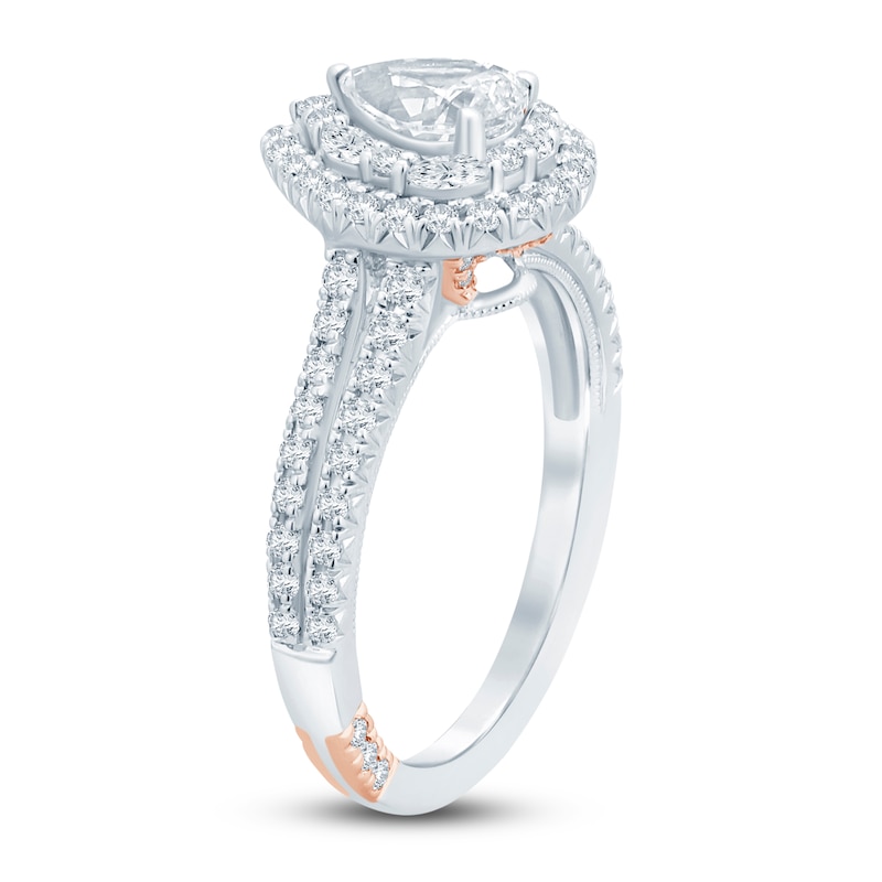 Main Image 2 of Pnina Tornai Pear, Round & Marquise-Cut Diamond Engagement Ring 1-1/4 ct tw 14K White Gold