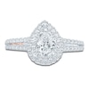 Thumbnail Image 2 of Pnina Tornai Pear, Round & Marquise-Cut Diamond Engagement Ring 1-1/4 ct tw 14K White Gold