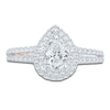 Thumbnail Image 3 of Pnina Tornai Pear, Round & Marquise-Cut Diamond Engagement Ring 1-1/4 ct tw 14K White Gold