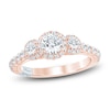 Thumbnail Image 1 of Pnina Tornai Round Diamond 3-Stone Engagement Ring 1-1/5 ct tw 14K Rose Gold