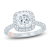 Thumbnail Image 1 of Pnina Tornai Lab-Grown Cushion-Cut Diamond Engagement Ring 2-1/2 ct tw 14K White Gold
