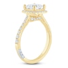 Thumbnail Image 2 of Pnina Tornai Lab-Grown Cushion-Cut Diamond Engagement Ring 2-1/2 ct tw 14K Yellow Gold