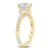 Thumbnail Image 2 of Pnina Tornai Lab-Grown Round-Cut Diamond Engagement Ring 2-1/4 ct tw 14K Yellow Gold