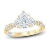 Thumbnail Image 1 of Pnina Tornai Lab-Grown Pear-Shaped Diamond Engagement Ring 2 ct tw 14K Yellow Gold