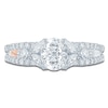 Thumbnail Image 3 of Pnina Tornai Lab-Grown Oval-Cut  Diamond Engagement Ring 2-1/4 ct tw 14K White Gold