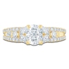 Thumbnail Image 2 of Pnina Tornai Lab-Created Oval-Cut Diamond Engagement Ring 2-1/4 ct tw 14K Yellow Gold