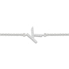 Thumbnail Image 2 of Diamond Initial K Bracelet 1/15 ct tw 10K White Gold 7.5"