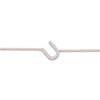 Thumbnail Image 2 of Diamond Initial U Bracelet 1/15 ct tw 10K Rose Gold 7.5"