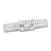 Thumbnail Image 1 of Brilliant Moments Men's Emerald-Cut Diamond Solitaire Engagement Ring 1/2 ct tw 14K White Gold
