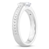 Thumbnail Image 2 of Brilliant Moments Men's Emerald-Cut Diamond Solitaire Engagement Ring 1/2 ct tw 14K White Gold