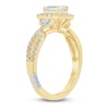 Thumbnail Image 2 of Pnina Tornai Emerald-Cut Diamond Halo Engagement Ring 1 ct tw 14K Yellow Gold