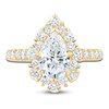 Thumbnail Image 3 of Pnina Tornai Lab-Grown Diamond Pear-Shaped Halo Engagement Ring 2-1/2 ct tw 14K Yellow Gold