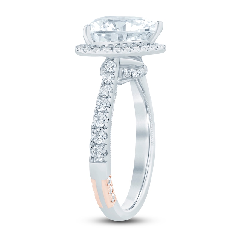Main Image 2 of Pnina Tornai Lab-Grown Diamond Heart-Shaped Engagement Ring 3-5/8 ct tw 14K White Gold