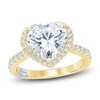 Thumbnail Image 1 of Pnina Tornai Lab-Grown Diamond Heart-Shaped Engagement Ring 3-5/8 ct tw 14K Yellow Gold