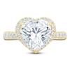 Thumbnail Image 3 of Pnina Tornai Lab-Grown Diamond Heart-Shaped Engagement Ring 3-5/8 ct tw 14K Yellow Gold