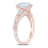 Thumbnail Image 2 of Pnina Tornai Lab-Grown Diamond Emerald-Cut Engagement Ring 3 ct tw 14K Rose Gold