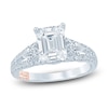 Thumbnail Image 1 of Pnina Tornai Lab-Grown Diamond Emerald-Cut Engagement Ring 3 ct tw 14K White Gold