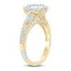 Thumbnail Image 2 of Pnina Tornai Lab-Grown Diamond Emerald-Cut Engagement Ring 3 ct tw 14K Yellow Gold