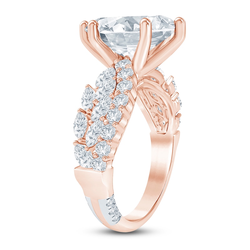 Main Image 2 of Pnina Tornai Lab-Grown Diamond Marquise-Cut Engagement Ring 3 ct tw 14K Rose Gold