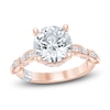 Thumbnail Image 1 of Pnina Tornai Lab-Grown Diamond Round-Cut Engagement Ring 4-3/8 ct tw 14K Rose Gold