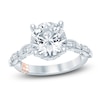 Thumbnail Image 1 of Pnina Tornai Lab-Grown Diamond Round-Cut Engagement Ring 4-3/8 ct tw 14K White Gold
