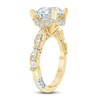 Thumbnail Image 2 of Pnina Tornai Lab-Created Diamond Round-Cut Engagement Ring 4-3/8 ct tw 14K Yellow Gold