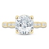 Thumbnail Image 3 of Pnina Tornai Lab-Created Diamond Round-Cut Engagement Ring 4-3/8 ct tw 14K Yellow Gold