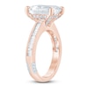 Thumbnail Image 2 of Pnina Tornai Lab-Grown Diamond Emerald-Cut Engagement Ring 5-5/8 ct tw 14K Rose Gold