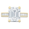 Thumbnail Image 3 of Pnina Tornai Lab-Grown Diamond Emerald-Cut Engagement Ring 5-5/8 ct tw 14K Yellow Gold