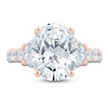 Thumbnail Image 3 of Pnina Tornai Lab-Grown Diamond Oval-Cut Engagement Ring 6-7/8 ct tw 14K Rose Gold