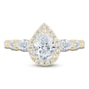 Thumbnail Image 3 of Pnina Tornai Pear-Shaped Lab-Grown Engagement Ring 2 ct tw 14K Yellow Gold