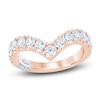 Thumbnail Image 1 of Pnina Tornai Lab-Grown Diamond Chevron Anniversary Band 1-1/2 ct tw Round 14K Rose Gold