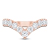 Thumbnail Image 3 of Pnina Tornai Lab-Grown Diamond Chevron Anniversary Band 1-1/2 ct tw Round 14K Rose Gold