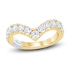 Thumbnail Image 1 of Pnina Tornai Lab-Grown Diamond Chevron Anniversary Ring 1-1/2 ct tw 14K Yellow Gold