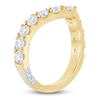 Thumbnail Image 2 of Pnina Tornai Lab-Grown Diamond Chevron Anniversary Ring 1-1/2 ct tw 14K Yellow Gold