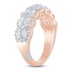 Thumbnail Image 2 of Pnina Tornai Marquise & Round-Cut Lab-Grown Diamond Anniversary Ring 1-1/2 ct tw 14K Two-Tone Gold