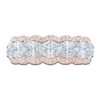 Thumbnail Image 3 of Pnina Tornai Marquise & Round-Cut Lab-Grown Diamond Anniversary Ring 1-1/2 ct tw 14K Two-Tone Gold