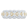 Thumbnail Image 3 of Pnina Tornai Marquise & Round-Cut Lab-Grown Diamond Anniversary Ring 1-1/2 ct tw 14K Two-Tone Gold