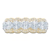 Thumbnail Image 3 of Pnina Tornai Marquise & Round-Cut Lab-Grown Diamond Anniversary Ring 1-1/2 ct tw 14K Two-Tone Gold